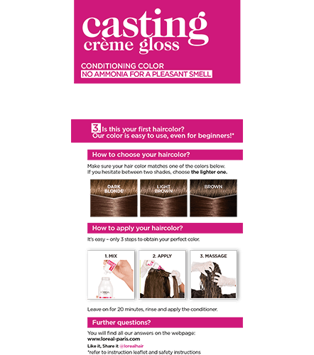 haircolor 515 casting creme gloss packshot side